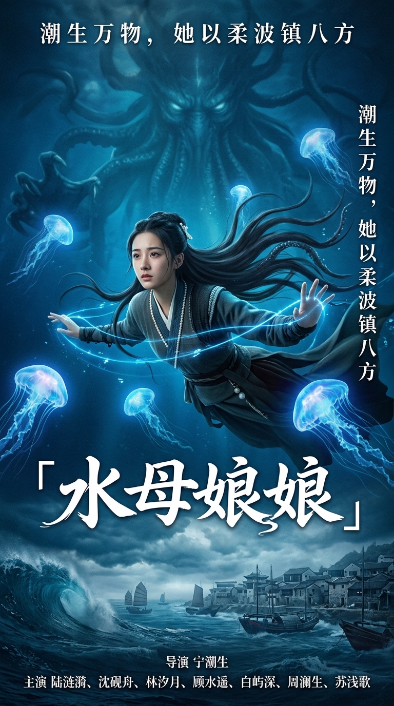 《水母娘娘》主视觉海报